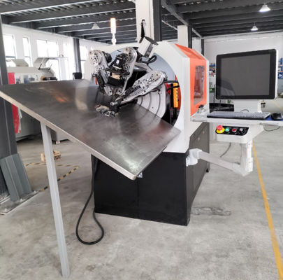 0.3 - 2.5 มม. การขึ้นรูปลวดมัลติฟังก์ชั่น CNC สปริงเครื่องทำเซอร์โว