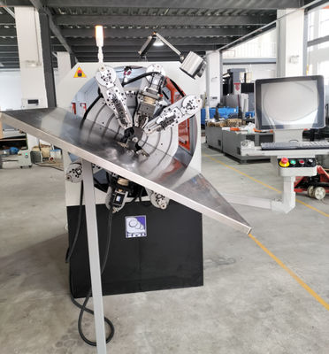 0.3 - 2.5 มม. การขึ้นรูปลวดมัลติฟังก์ชั่น CNC สปริงเครื่องทำเซอร์โว