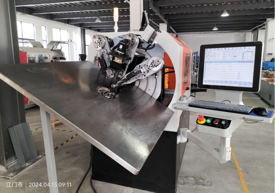 0.3 - 2.5mm Wire Forming Multifunction CNC Spring Making Machine With Servo Motor