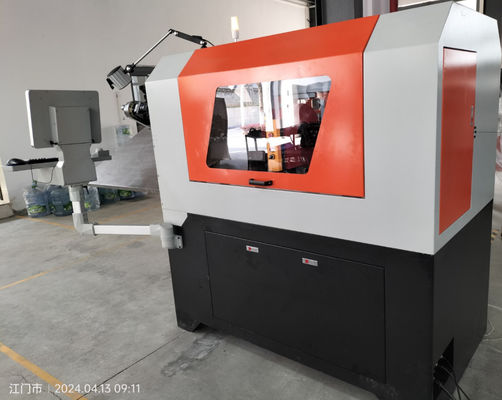 0.3 - 2.5 มม. เครื่องขึ้นรูปสปริง CNC มัลติฟังก์ชั่นพร้อมเซอร์โวไดรฟ์