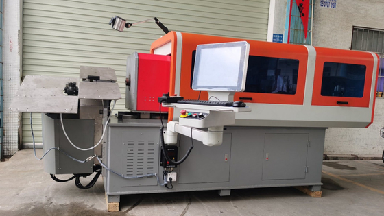 เครื่องบิดสาย CNC, 8 แกน 3D Wire Bender