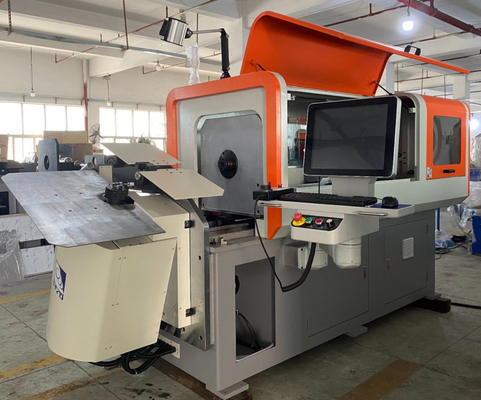 เครื่องบิดสาย CNC, 8 แกน 3D Wire Bender