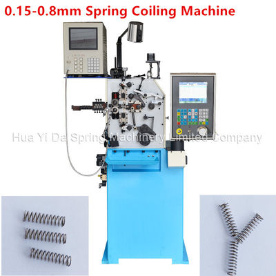 เครื่องสร้างสปริง CNC แบบกำหนดเองสร้างสปริงเกลียวจากสต็อกลวด 0.8 มม