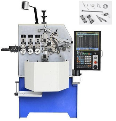 เครื่องม้วนสปริง CNC 4 มม. เครื่องทำสปริงอัด