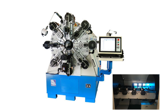 12 แกน CNC เครื่องสปริง ส่งระบบผลิตโค้ลหลายแกนอย่างรวดเร็ว
