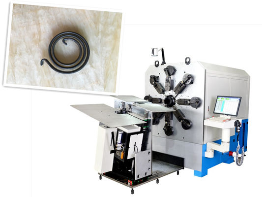80m ต่อนาที เครื่องทําสปริง CNC สายบิดและ 16 ระบบแกน