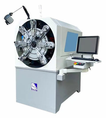 เครื่องสปริง CNC ประสิทธิภาพสูง 0.3-2.5 มม. คอมพิวเตอร์คอยล์มัลติฟังก์ชั่น