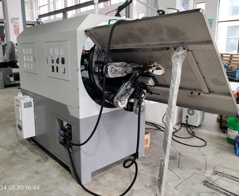 เครื่องสปริง CNC ประสิทธิภาพสูง 0.3-2.5 มม. คอมพิวเตอร์คอยล์มัลติฟังก์ชั่น