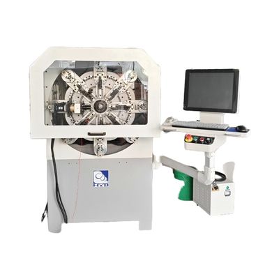 เครื่องสปริง CNC ประสิทธิภาพสูง 0.3-2.5 มม. คอยล์คอมพิวเตอร์มัลติฟังก์ชั่น