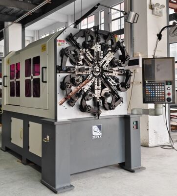 HYD 1-4mm CNC Coiling Spring Making Machine เครื่องจักรกลโลหะและโลหะสําหรับการสร้างสาย