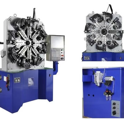สามแกน CNC เครื่องแกร่งสปริง Link Rocker ออกแบบกับระบบ coilers