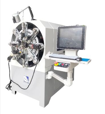 เครื่องจักรผลิตสปริง CNC ไฮดรอลิกอเนกประสงค์ 0.3-2.5 มม. ประสิทธิภาพสูง
