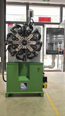 เครื่อง CNC Spring ของอินเดีย 0.2 - 2.3 มม. ระบบอุปกรณ์การขึ้นรูปสปริงรวดเร็ว