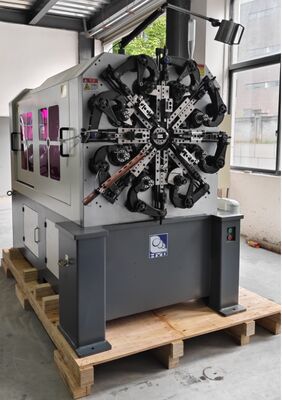 อุปกรณ์ทำสปริง CNC แคม 4.0 มม. ซันโยมอเตอร์ CE ISO9001 Blue Systems