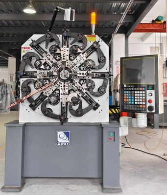 อุปกรณ์ทำสปริง CNC แคม 4.0 มม. ซันโยมอเตอร์ CE ISO9001 Blue Systems