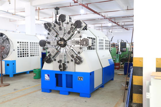 เครื่องขึ้นรูปโรตารีลวด CNC ความแม่นยำสูงฟีดสูงสุด 100 ม. ต่อนาทีระบบ