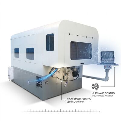 Multi Axes คอมพิวเตอร์สปริงการสร้างเครื่องจักรผลิตสูง CNC สปริงเครื่องจักรสาย