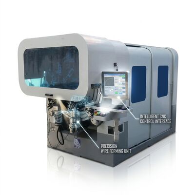 Multi Axes คอมพิวเตอร์สปริงการสร้างเครื่องจักรผลิตสูง CNC สปริงเครื่องจักรสาย
