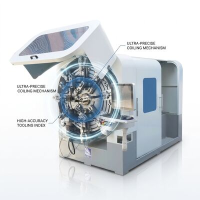 Multi Axes คอมพิวเตอร์สปริงการสร้างเครื่องจักรผลิตสูง CNC สปริงเครื่องจักรสาย