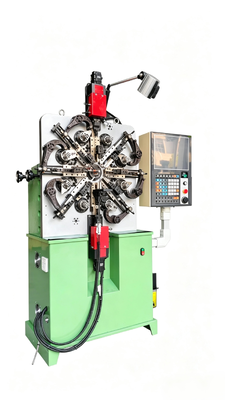 เครื่องจักร CNC ขึ้นรูปสปริงความเร็วสูง 0.2 - 2.3 มม. พร้อมเครื่องคลายลวด 100 กก.
