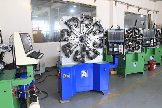 เครื่องผลิตสปริงอัตโนมัติ ระบบทำ Cam Coil Spring รวดเร็ว