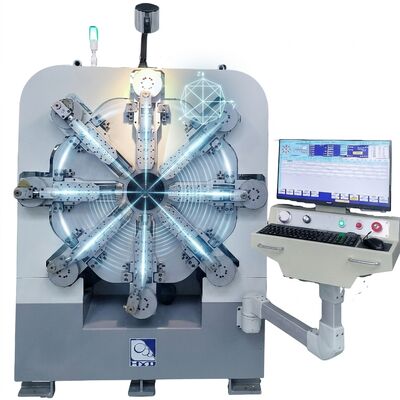 เครื่องทำสปริง CNC ความแม่นยำสูงระบบเซอร์โวมอเตอร์แกนเดียว