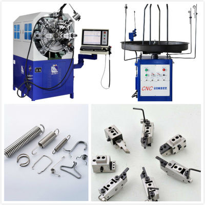 เครื่องกลมลวดลม CNC แบบไม่มีแคม ระบบคอมพิวเตอร์ กว้าง 0.3 - 2.5 มม