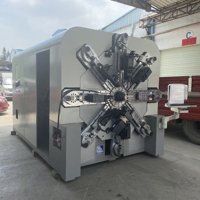 เครื่องสปริง CNC อเนกประสงค์สำหรับรถยนต์แบบไม่มีลูกเบี้ยวด้วยคอมพิวเตอร์ ผลผลิตที่รวดเร็ว