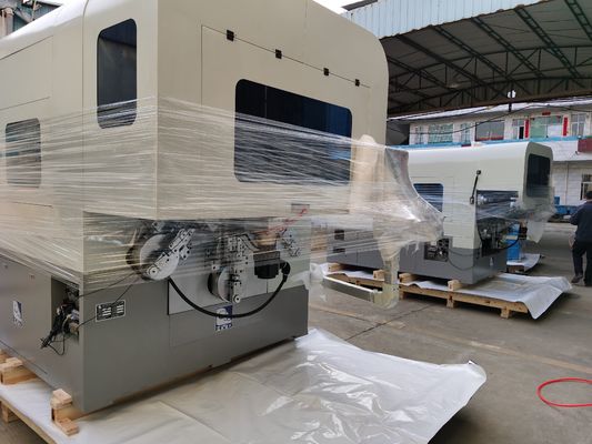 Camless 14 แกน CNC Spring ทำเครื่องขดด้วยลวดโรตารีอดีต
