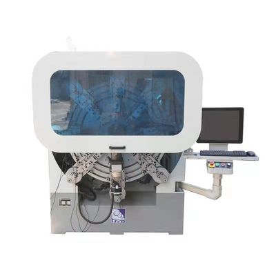 เครื่องขดสปริง CNC มัลติฟังก์ชั่นพร้อมระบบคอยล์หมุนลวด
