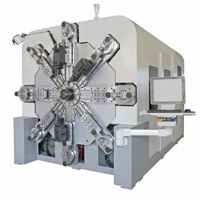เครื่องขดสปริง CNC มัลติฟังก์ชั่นพร้อมระบบคอยล์หมุนลวด