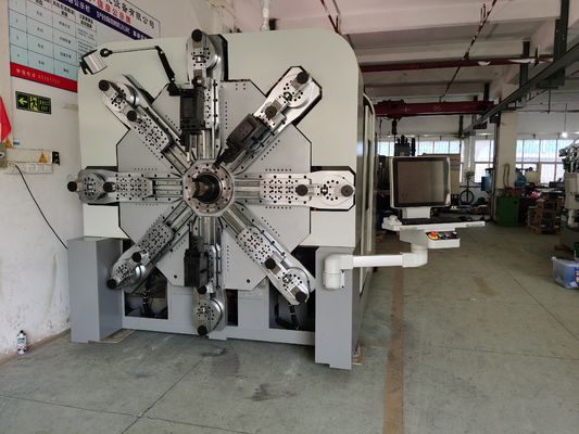 เครื่องสปริง CNC อเนกประสงค์สำหรับรถยนต์แบบไม่มีลูกเบี้ยวด้วยคอมพิวเตอร์ ผลผลิตที่รวดเร็ว
