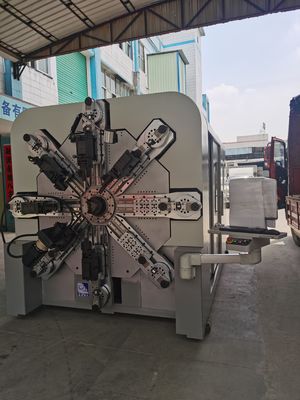 เครื่องสปริง CNC อเนกประสงค์สำหรับรถยนต์แบบไม่มีลูกเบี้ยวด้วยคอมพิวเตอร์ ผลผลิตที่รวดเร็ว
