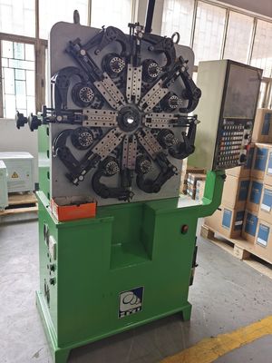 เครื่องสปริง CNC เส้นผ่านศูนย์กลางลวด 0.2 - 2.3 มม. ระบบความแม่นยำสูง 3-4 แกน