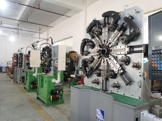 เครื่องจักรผลิตสปริงแบบหมุนลวดแคม 4 มม. พร้อมเครื่องจักรผลิตสปริง CNC แบบหมุน