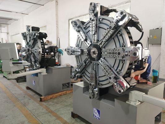 เครื่องผลิตสปริงควบคุม CNC 4.0 มม. ระบบการขึ้นรูปขด