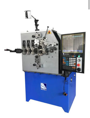เครื่องทำสปริงอัดควบคุมเชิงตัวเลข CNC 5.5kW เซอร์โวมอเตอร์
