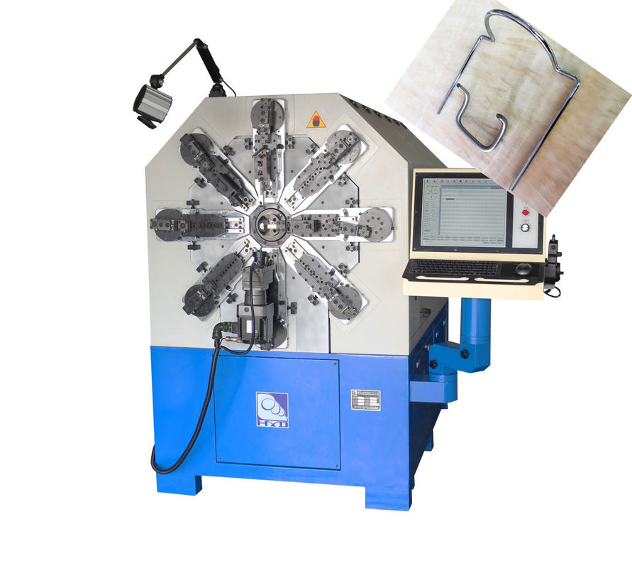 เครื่องสปริง CNC Camless 380V 50Hz 27KW สำหรับระบบเหล็กกล้าคาร์บอน 1 - 4 มม