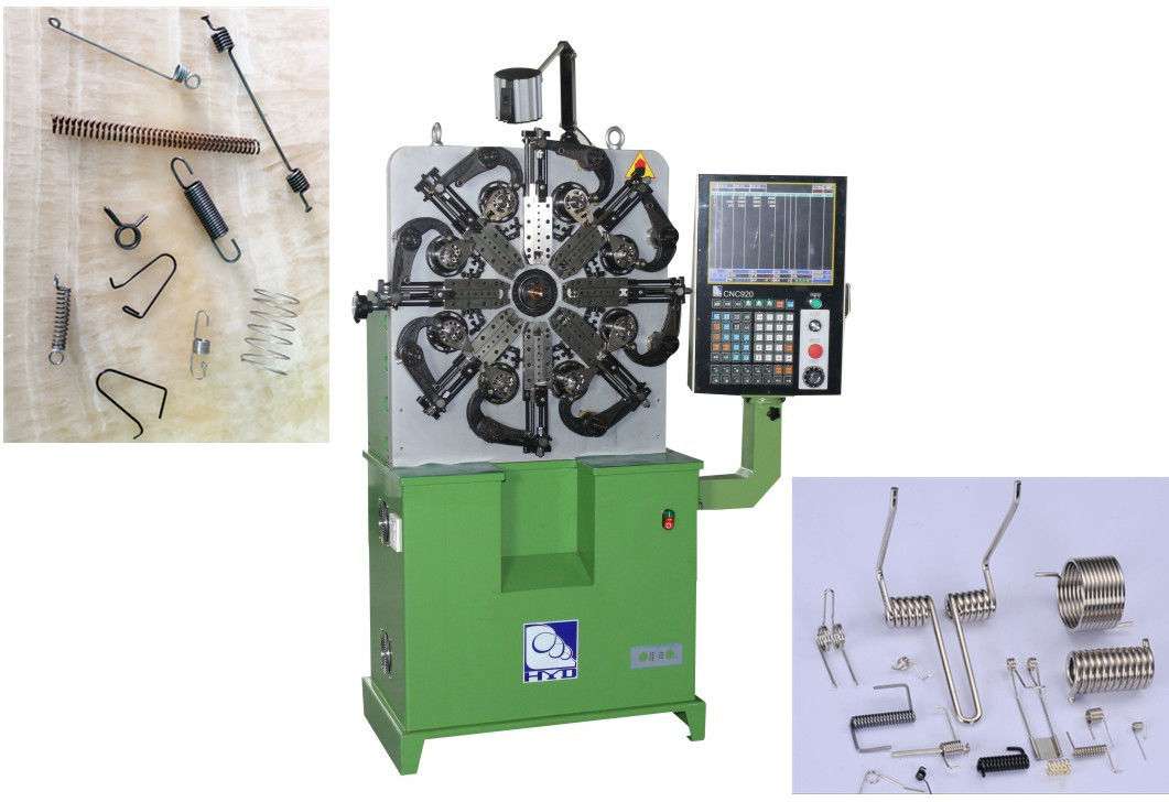 เครื่องสปริง CNC อัตโนมัติอเนกประสงค์ระบบเซอร์โวสามแกนรวดเร็ว