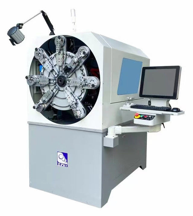 เครื่องสปริง CNC ประสิทธิภาพสูง 0.3-2.5 มม. คอมพิวเตอร์คอยล์มัลติฟังก์ชั่น
