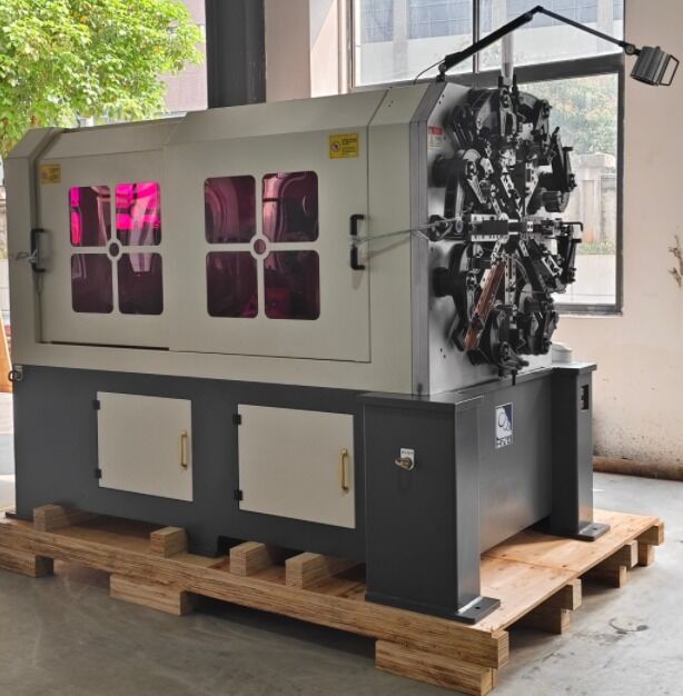 HYD 1-4mm CNC Coiling Spring Making Machine เครื่องจักรกลโลหะและโลหะสําหรับการสร้างสาย