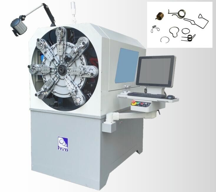 เครื่องจักรผลิตสปริง CNC ไฮดรอลิกอเนกประสงค์ 0.3-2.5 มม. ประสิทธิภาพสูง