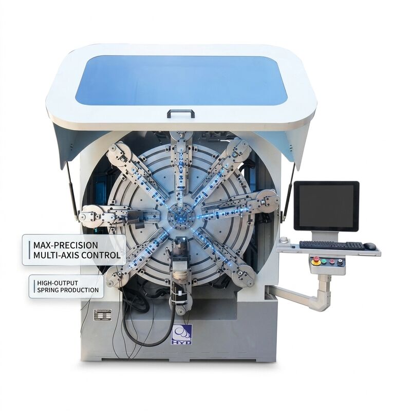 Multi Axes คอมพิวเตอร์สปริงการสร้างเครื่องจักรผลิตสูง CNC สปริงเครื่องจักรสาย