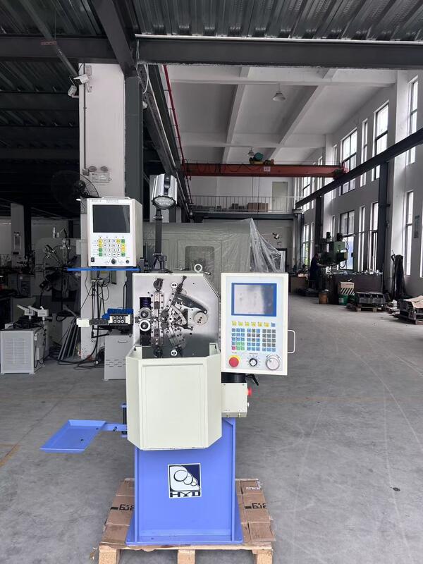 Six Axes Spring Coiling Machine Wire Dimater 0.5-2.0mm Spring Coiler Equipment