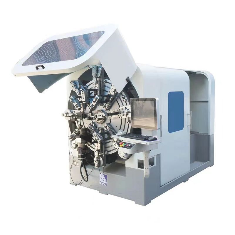 360 องศา Camless Rotary 4 มม สาย CNC เครื่องสปริง รวดเร็ว รูปทรง