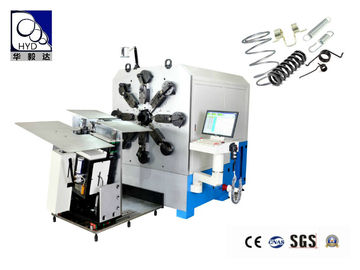 ประสิทธิภาพสูง 8mm 16 แกน Camless CNC Spring Forming Machine เครื่องขึ้นรูปลวดอัตโนมัติทำให้ผู้ผลิตลวด